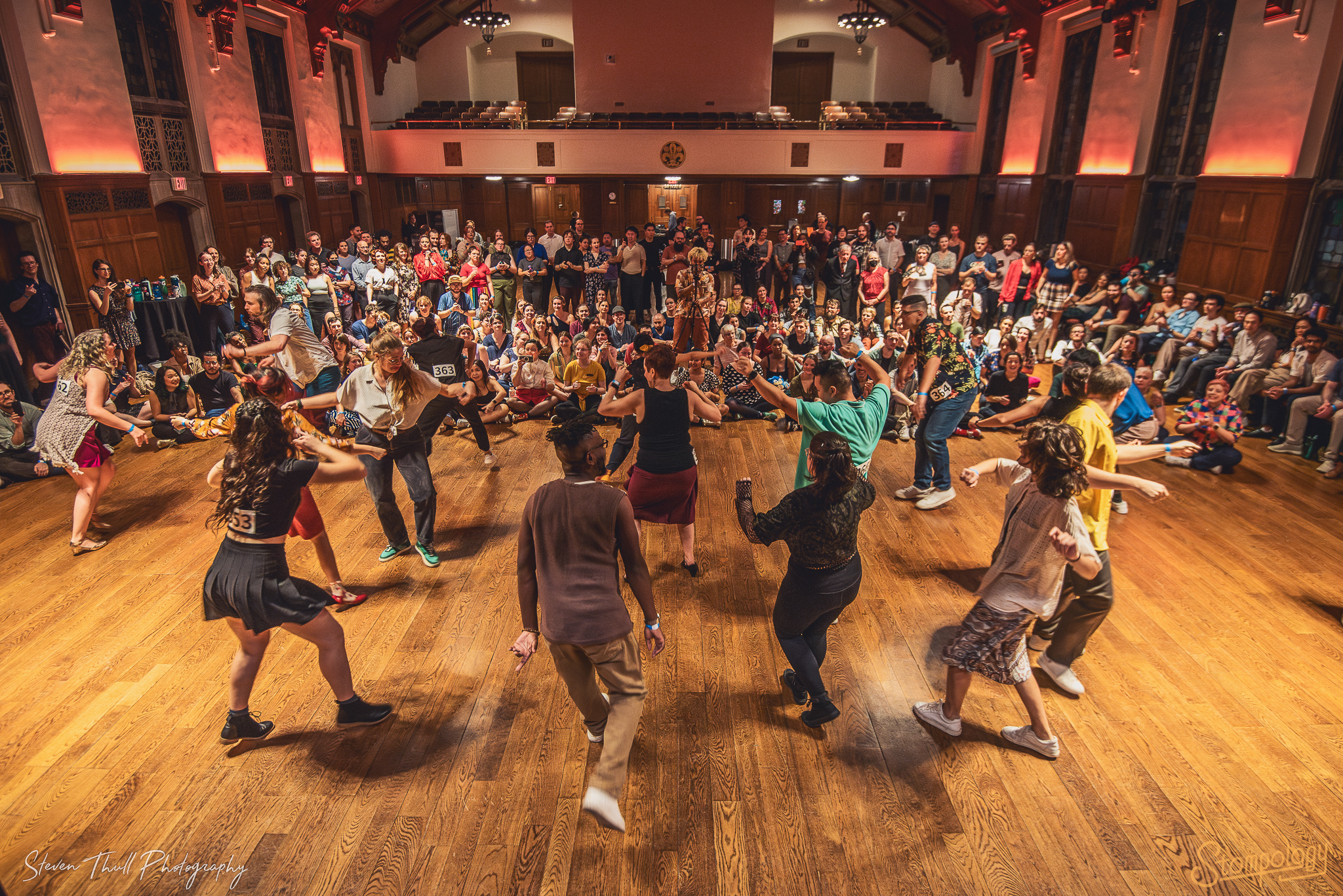 Dancers Competing